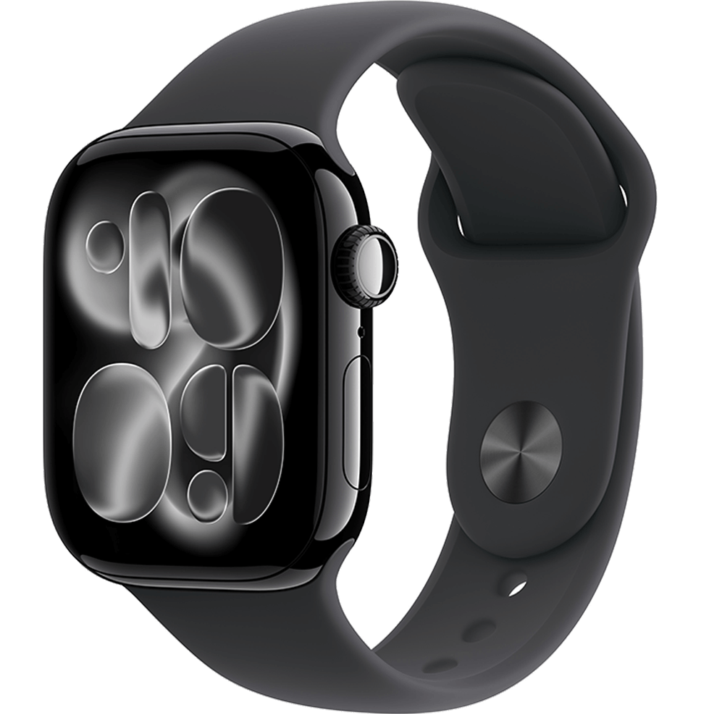 Apple Watch Series 11 GPS Aluminium 42 mm Diamantschwarz im Vertrag Smart Connect M mit Top-Gerät