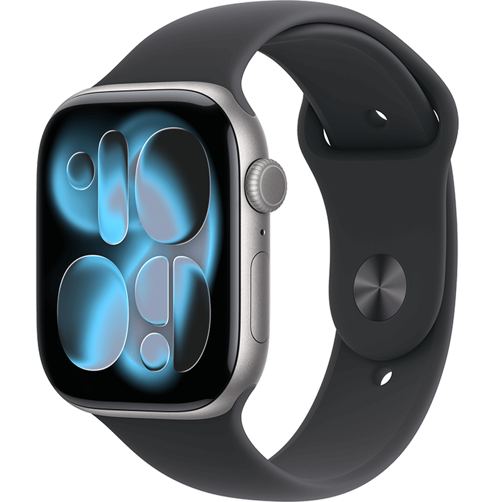 Apple Watch Series 11 GPS Aluminium 46 mm Space Grau im Vertrag Smart Connect M mit Top-Gerät